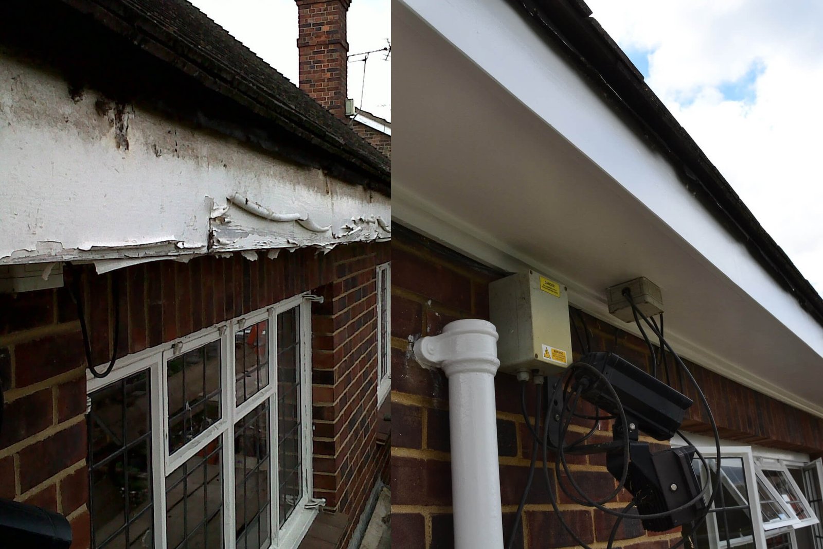 soffits repair and painting